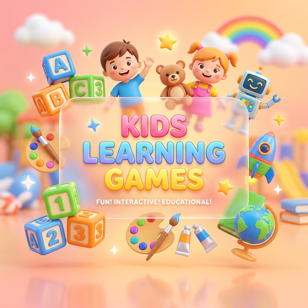 Kids Learning Games Banner